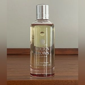Molton Brown Fiery Pink Pepper Pampering Body Oil 3.3 oz - new without box